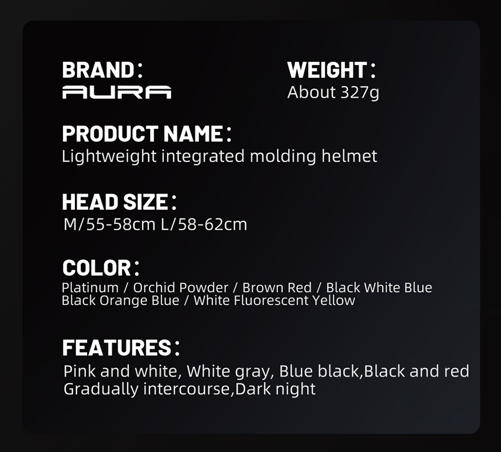 AURA HT-72 Cycling Helmet for Men & Women RB MTB